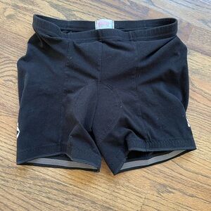 Woman’s Bike Cycle shorts padded crotch size XL